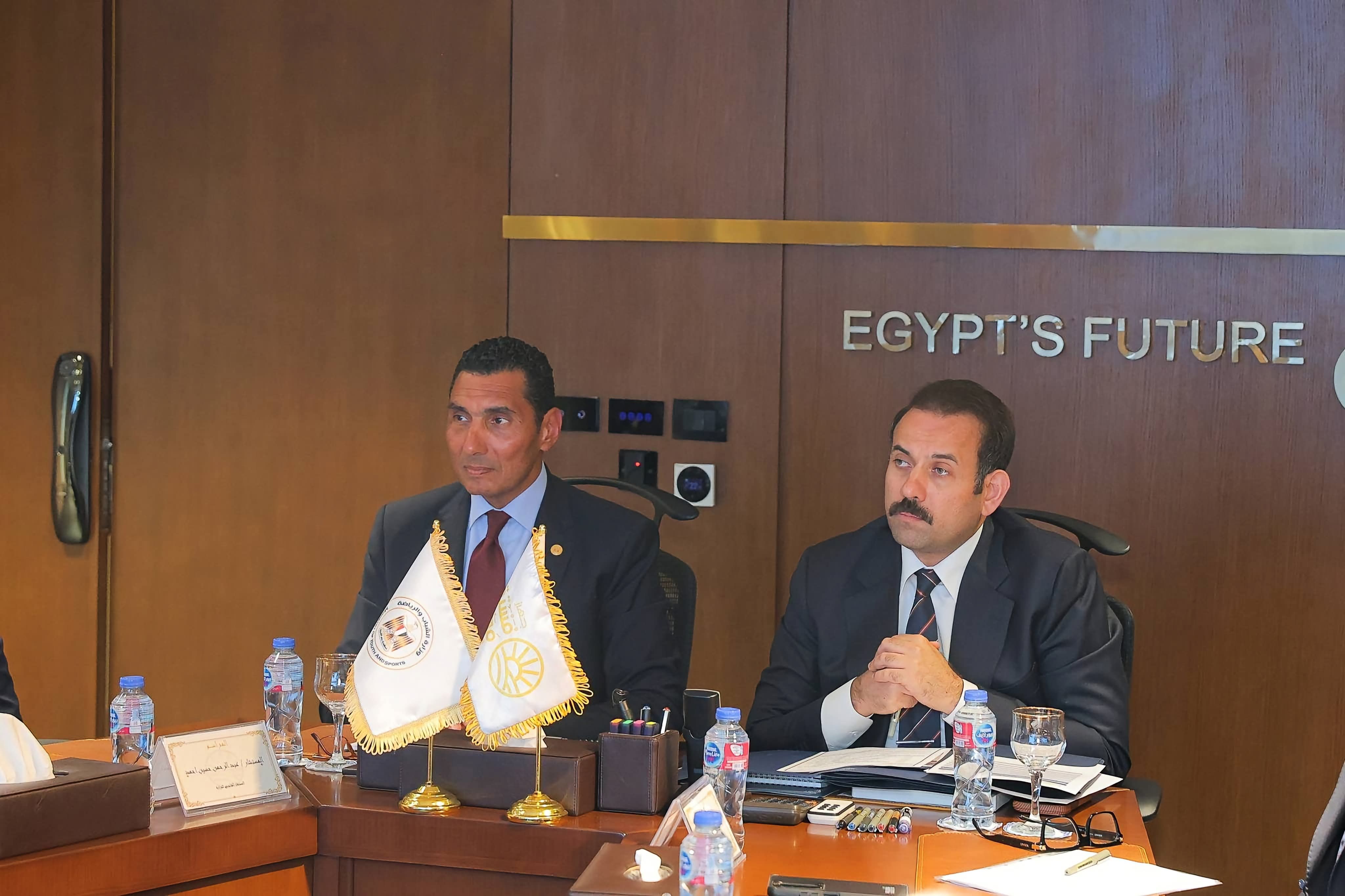 تعاون بين جهاز مستقبل مصر والشباب والرياضة لـ الاستفادة من الأصول والمنشآت التابعة للوزارة