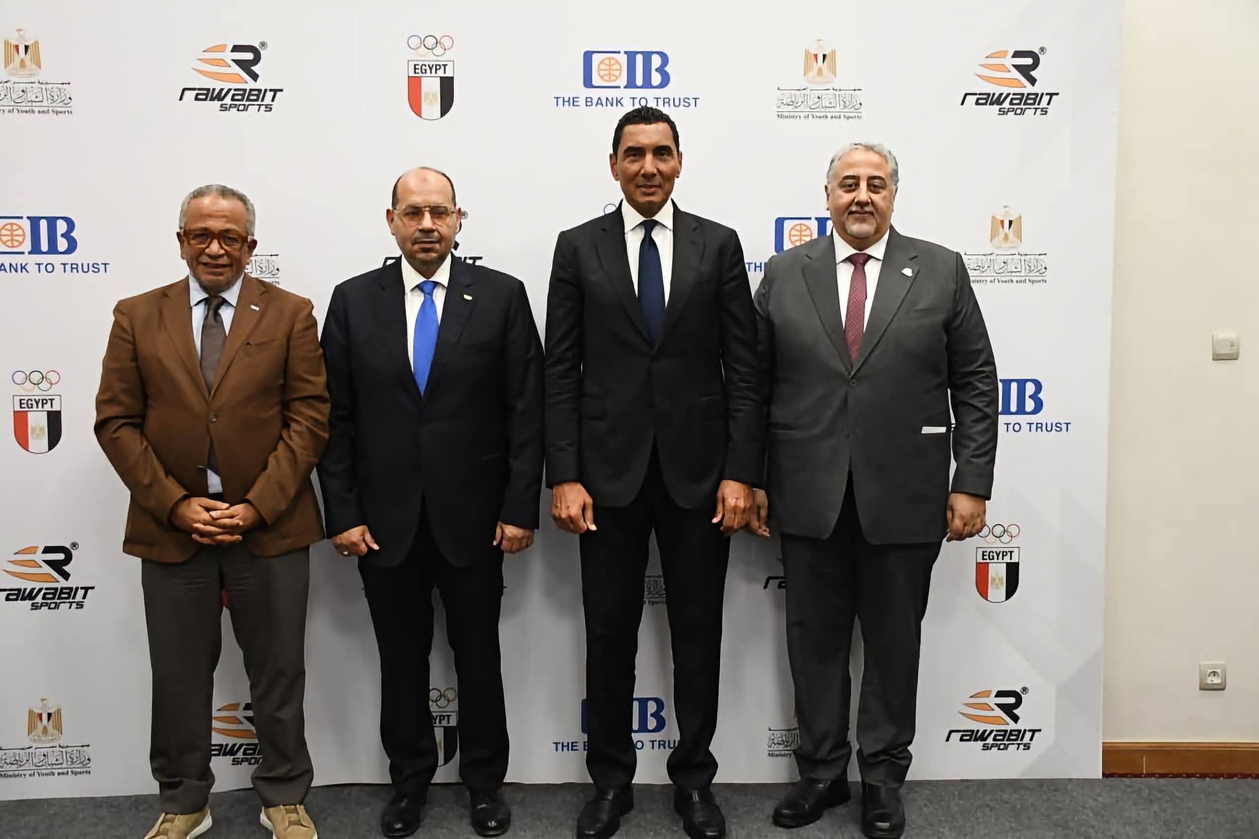 توقيع عقد رعاية بين البنك التجاري الدولي (CIB) وشركة "روابط الرياضية" لدعم خمسة من أبطال مصر