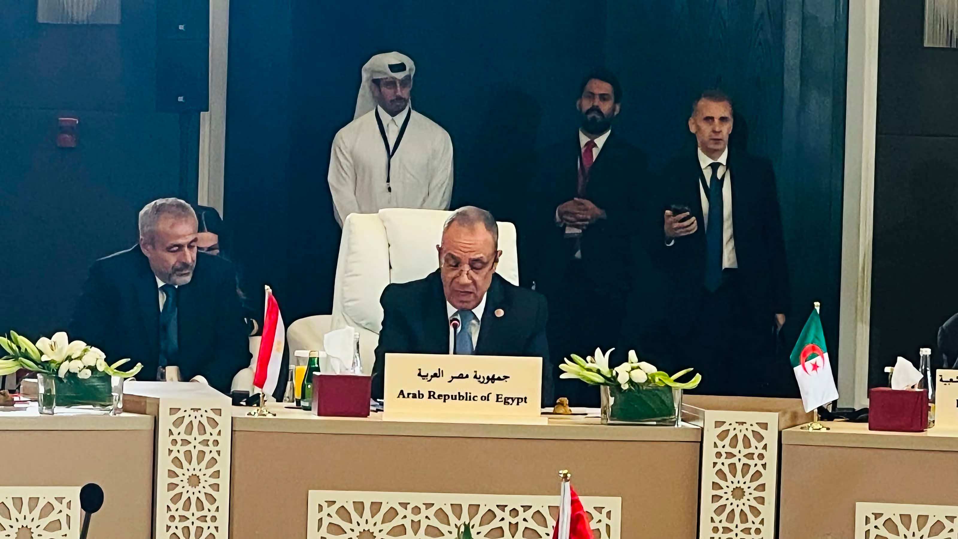 مصر ترفض تهجير الفلسطينيين  أو ضم الأراضي والمساس بالوضع القائم في القدس