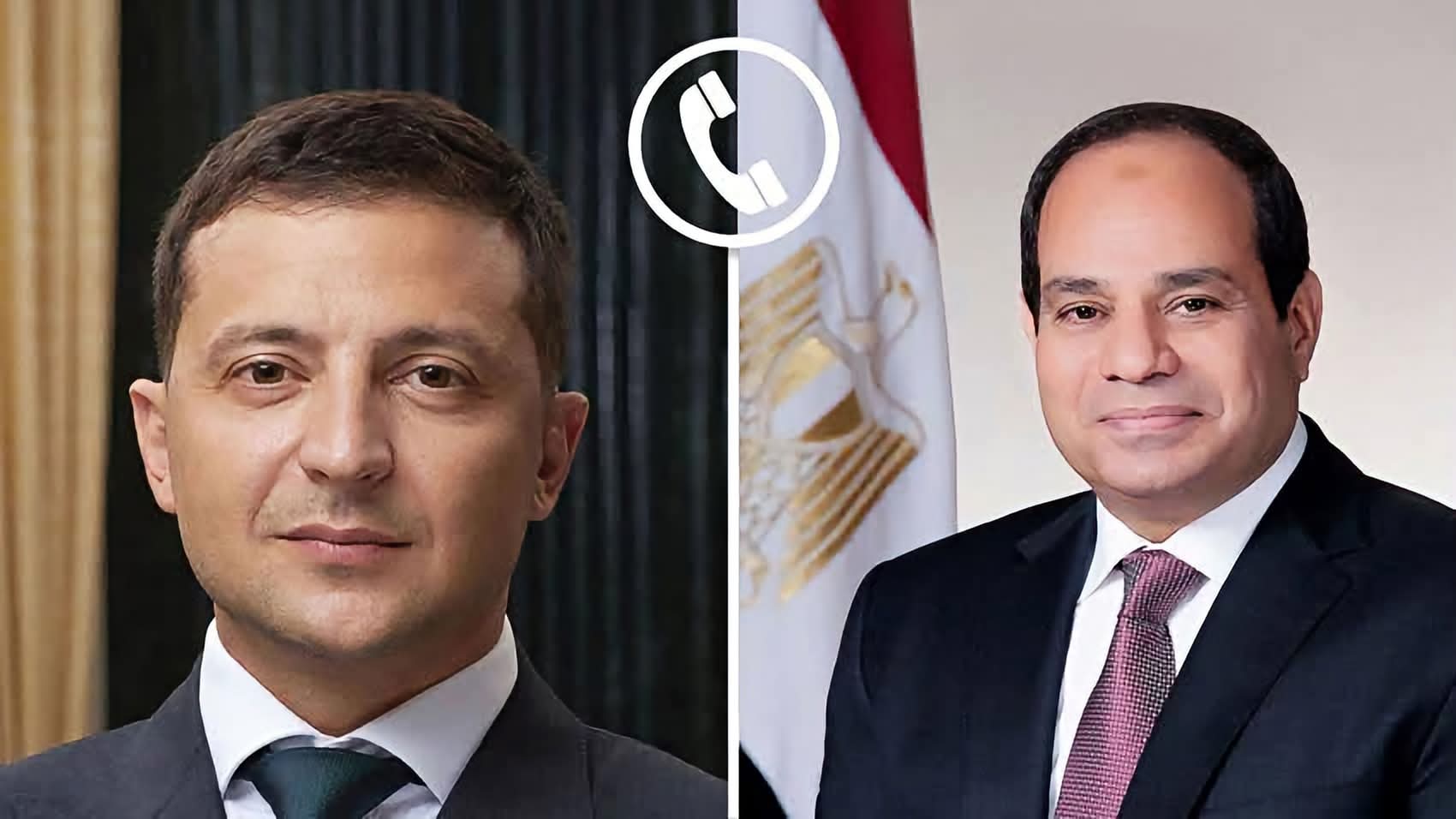 السيسي وزيلينسكي يبحثان تعزيز التعاون الاقتصادي وخفض التصعيد الإقليمي