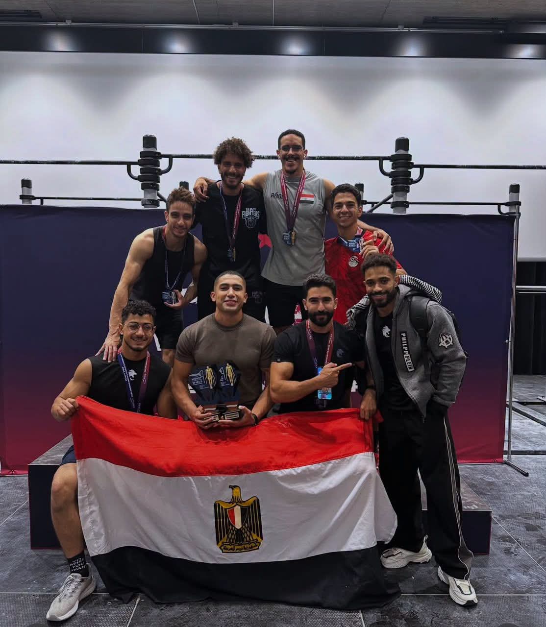 مصر تحصد 6 ميداليات في بطولة العالم للكالستنكس