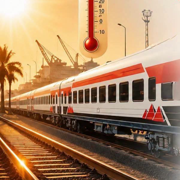 ارتفاع الحرارة يخفض سرعات القطارات مؤقتًا.. وتأخيرات محدودة ببعض الرحلات