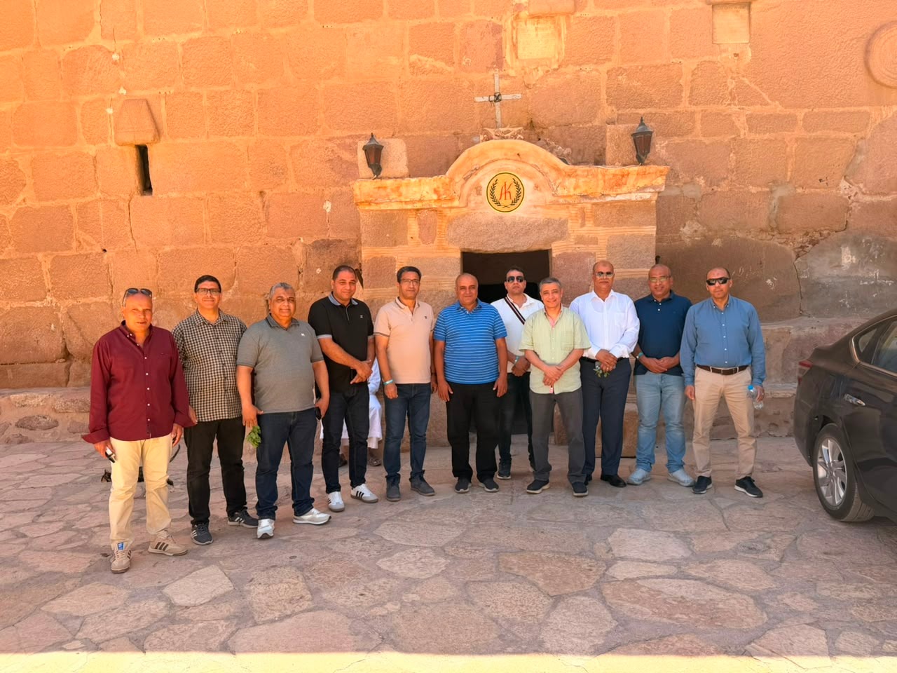 نائب وزير المالية يتفقد دير سانت كاترين ومشروع التجلي الأعظم