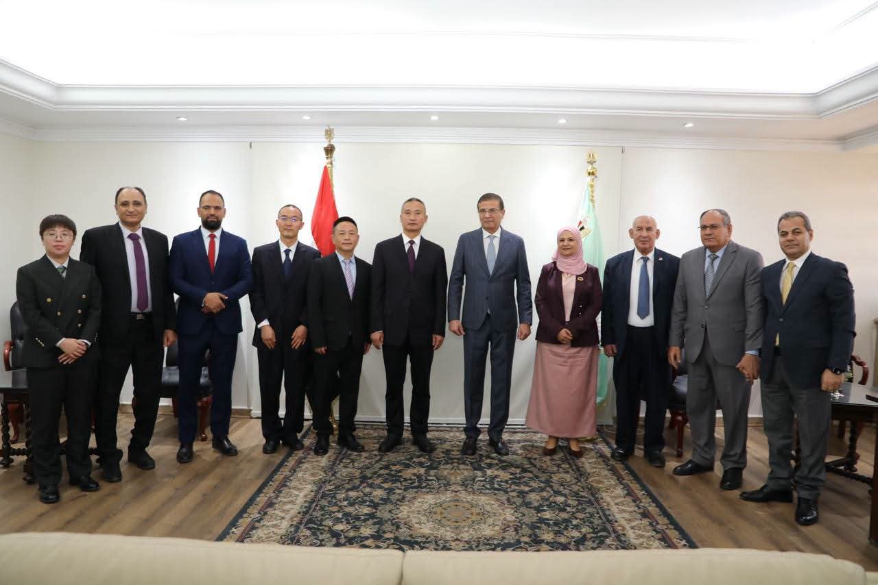 مصر والصين تبحثان توطين صناعة المبيدات ونقل التكنولوجيا.. مصانع 6 أكتوبر ومزارع البحيرة على أجندة الوفد