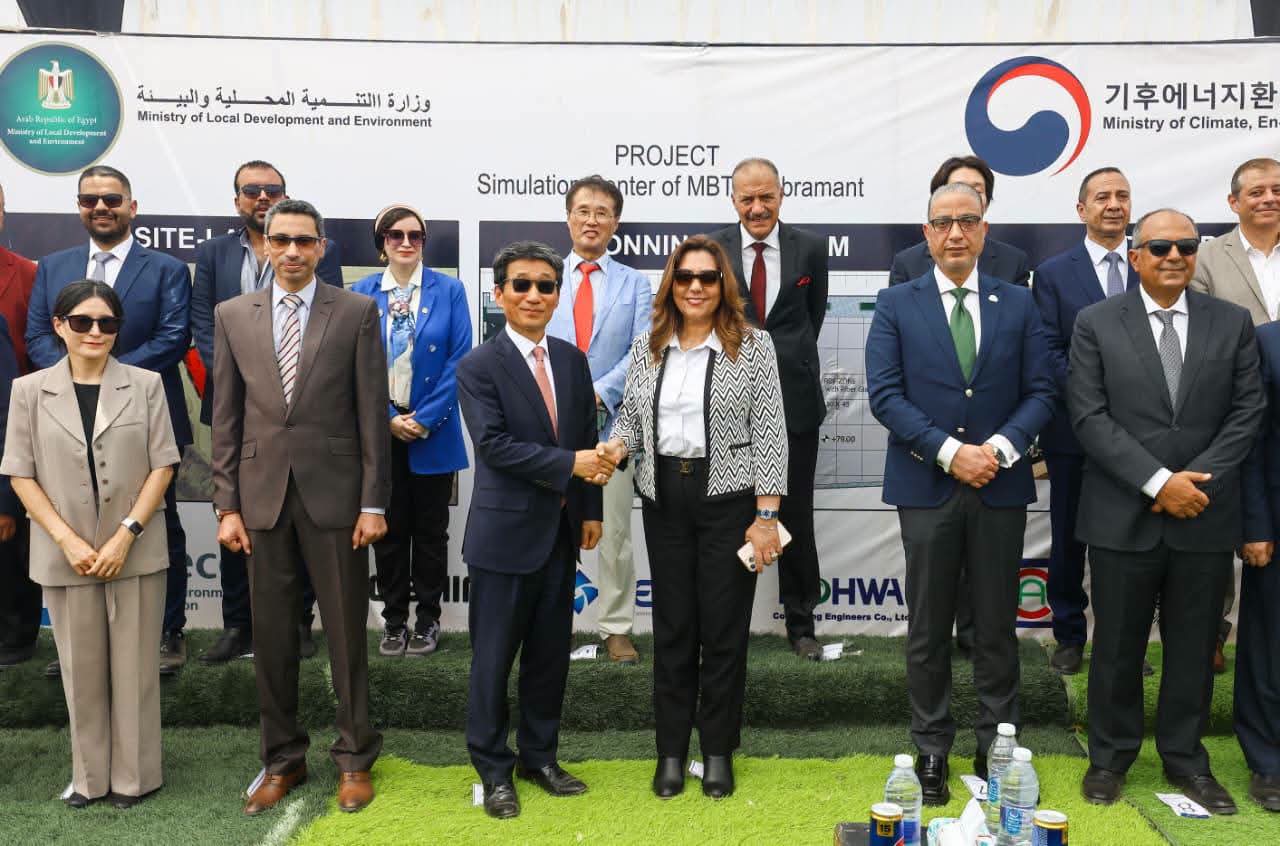 افتتاح نموذج محاكاة بشبرامنت لتدريب العاملين على إدارة المخلفات