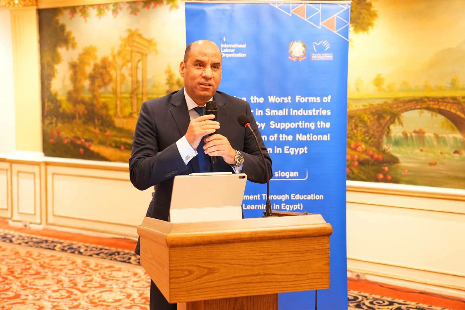 «العمل» تبحث خطة مكافحة أسوأ أشكال عمل الأطفال 2026–2030