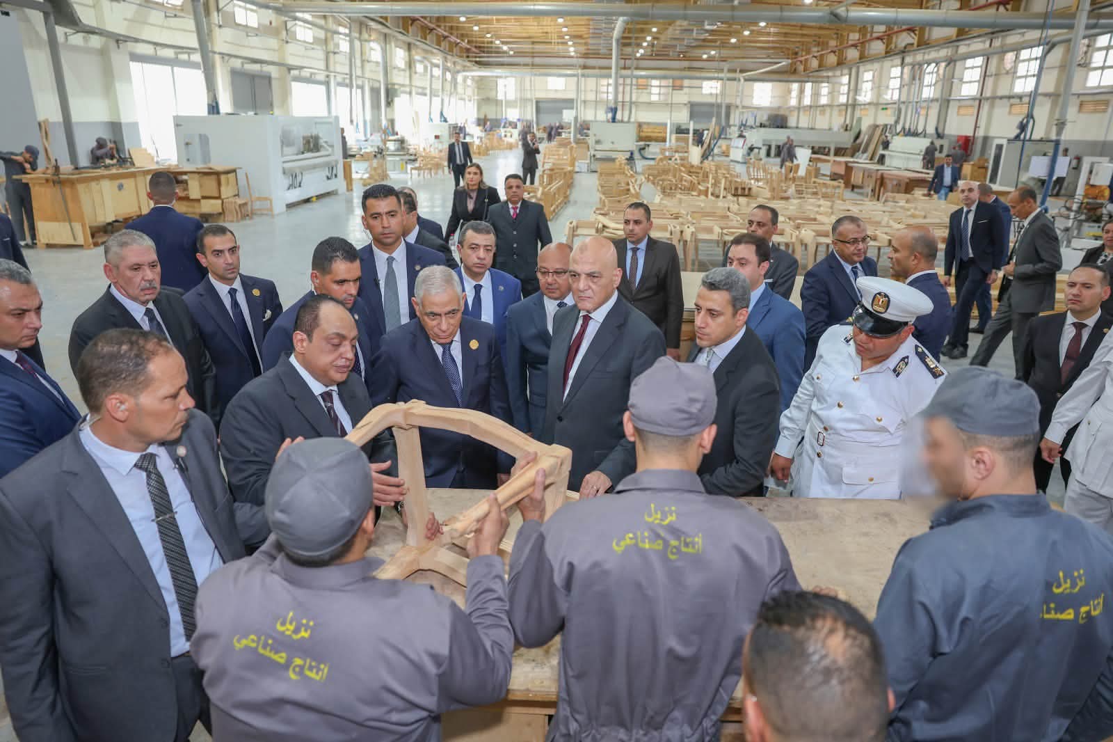 النائب العام يتفقد أوضاع النزلاء وبرامج التأهيل في مجمع وادي النطرون