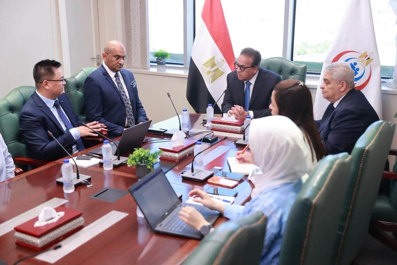 وزير الصحة يبحث مع MTS وInspur إنشاء منصة مصر الذكية للرعاية الصحية