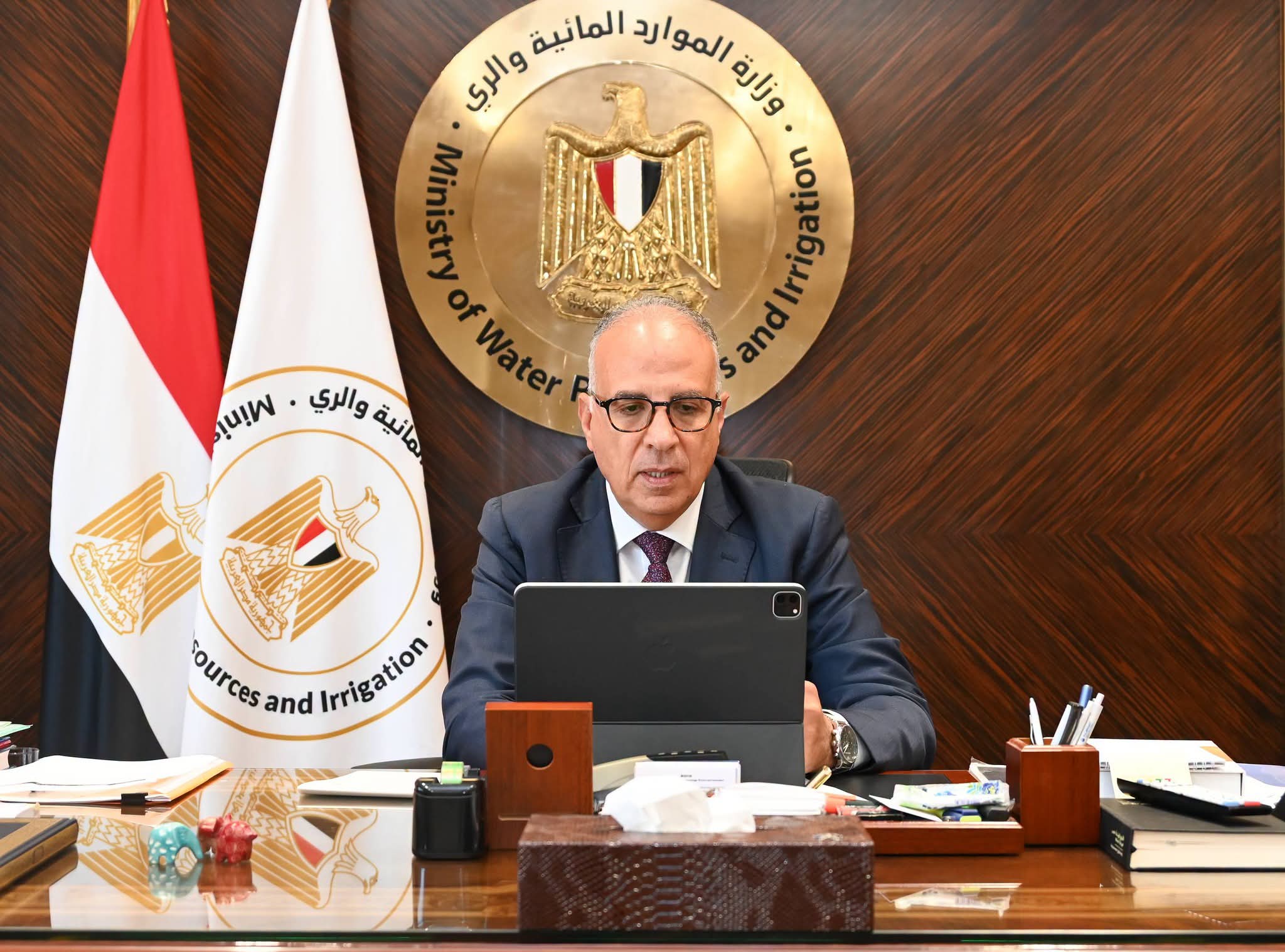 سويلم يبحث مع المبعوث الفنلندي تحضيرات مؤتمر الأمم المتحدة للمياه 2026