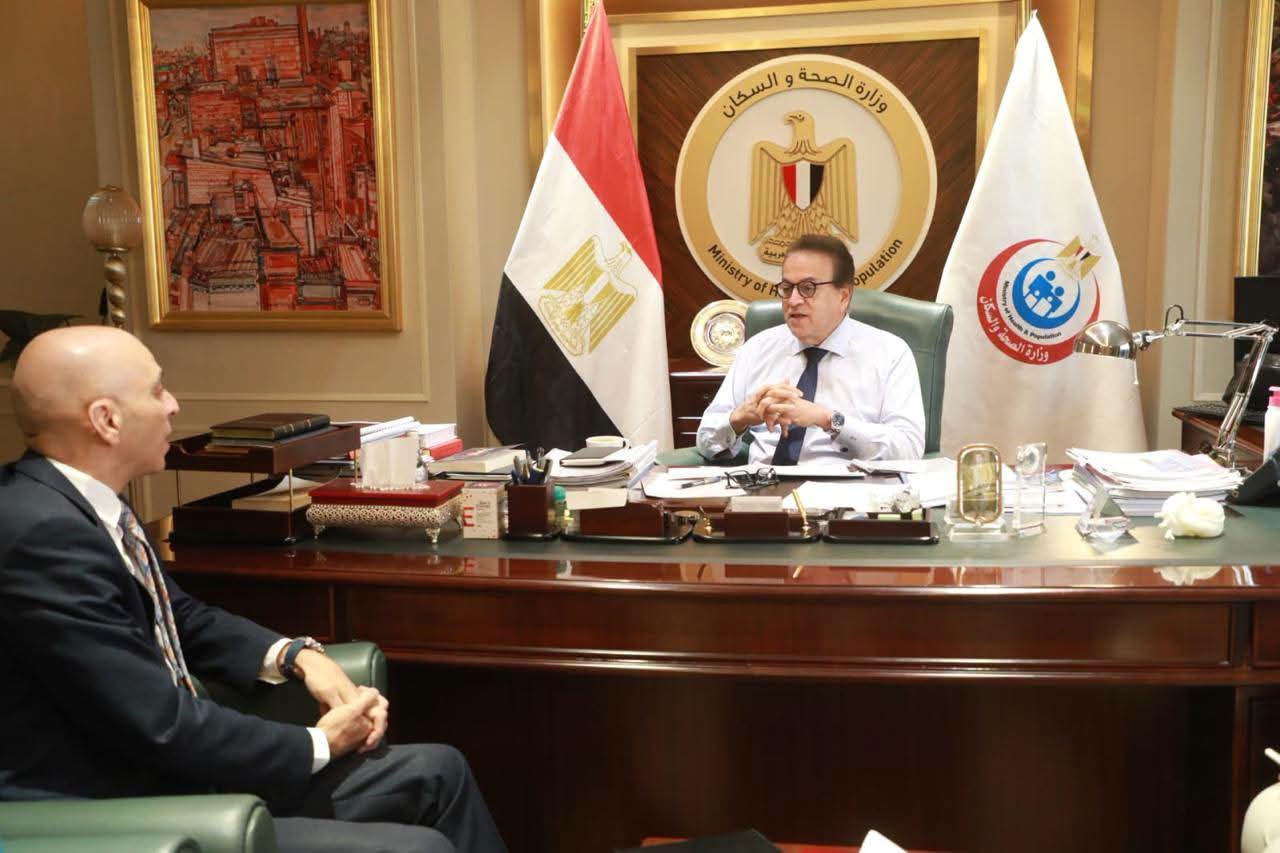 وزير الصحة يبحث مع سفير مصر لدى لبنان تعزيز التعاون الصحي بين البلدين