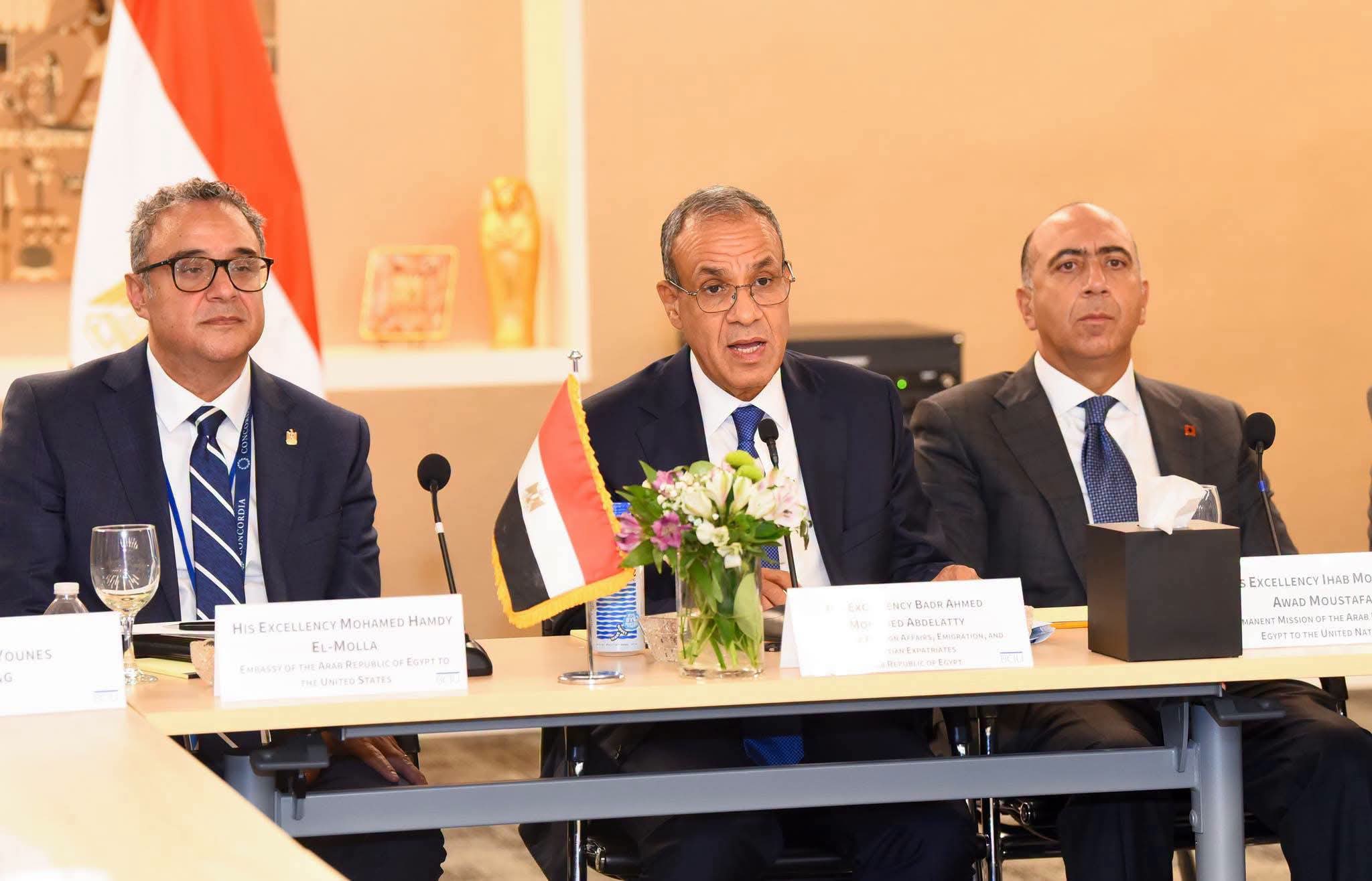 عبد العاطي يدعو الشركات الأمريكية لتوسيع استثماراتها في مصر