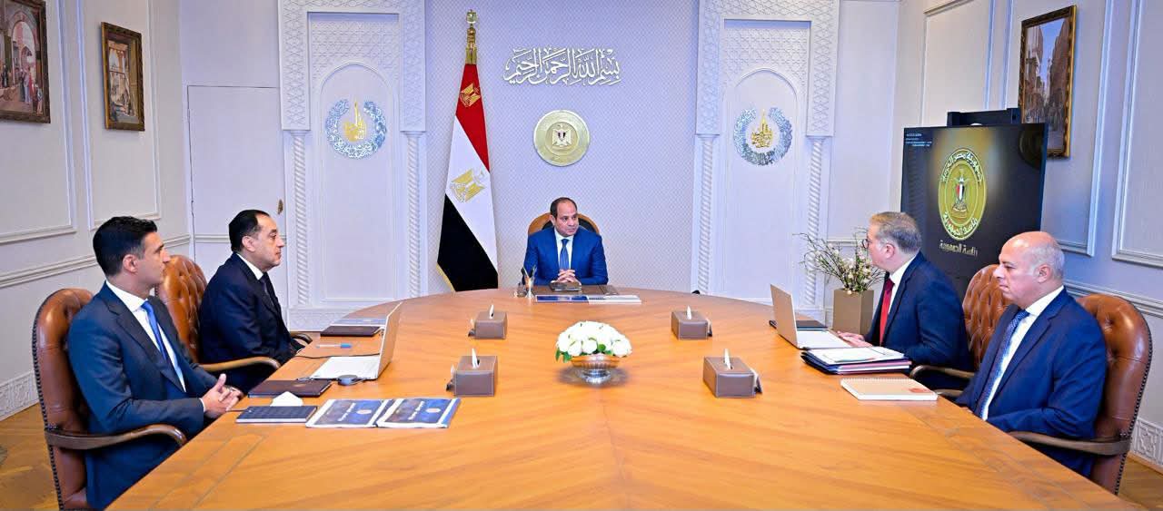 السيسي يوجه بسحب الأراضي الصناعية غير المستغلة وتسريع توطين الصناعات الاستراتيجية