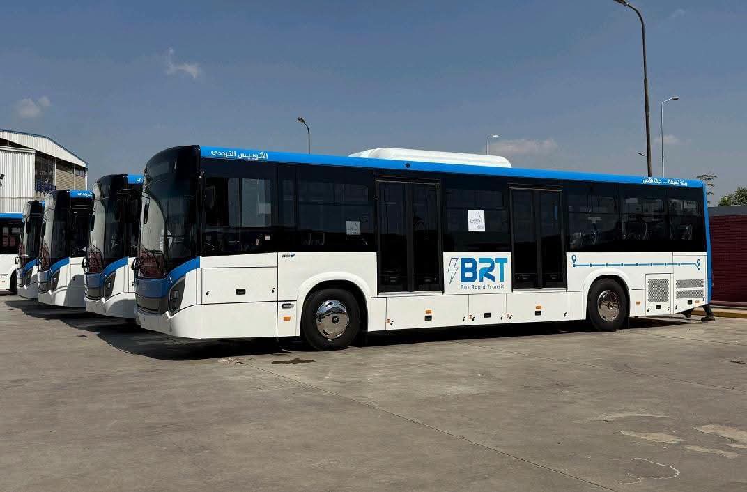 تسليم 20 أتوبيسًا كهربائيًا لدعم منظومة BRT على الطريق الدائري