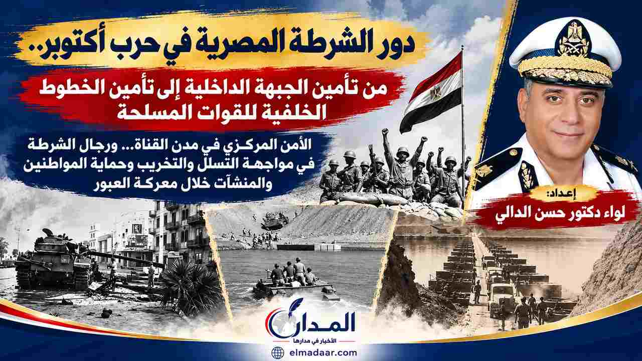 دور الشرطة المصرية في حرب أكتوبر.. من تأمين الجبهة الداخلية إلى تأمين الخطوط الخلفية للقوات المسلحة