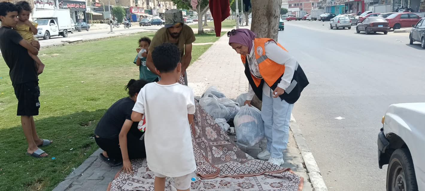 التدخل السريع بالإسماعيلية ينقذ أبًا وأطفاله الخمسة من التشرد