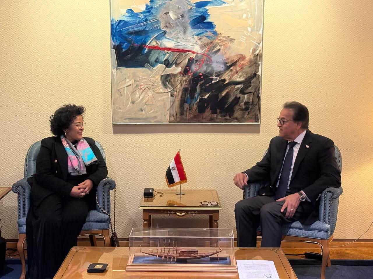 مصر و«أودا-نيباد» تبحثان تعزيز تصنيع الأدوية واللقاحات ودعم الأمن الصحي الأفريقي